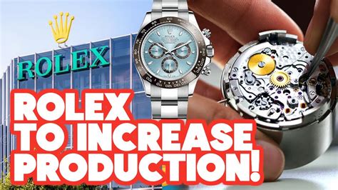 rolex production issues.